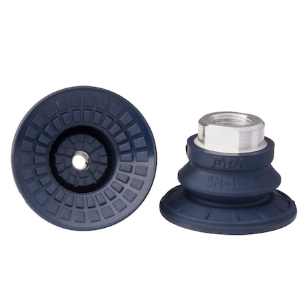 Fipa Bellows vacuum cup diam. 42 mm, NBR blue, fitting G1/4-female 22.040.178.1